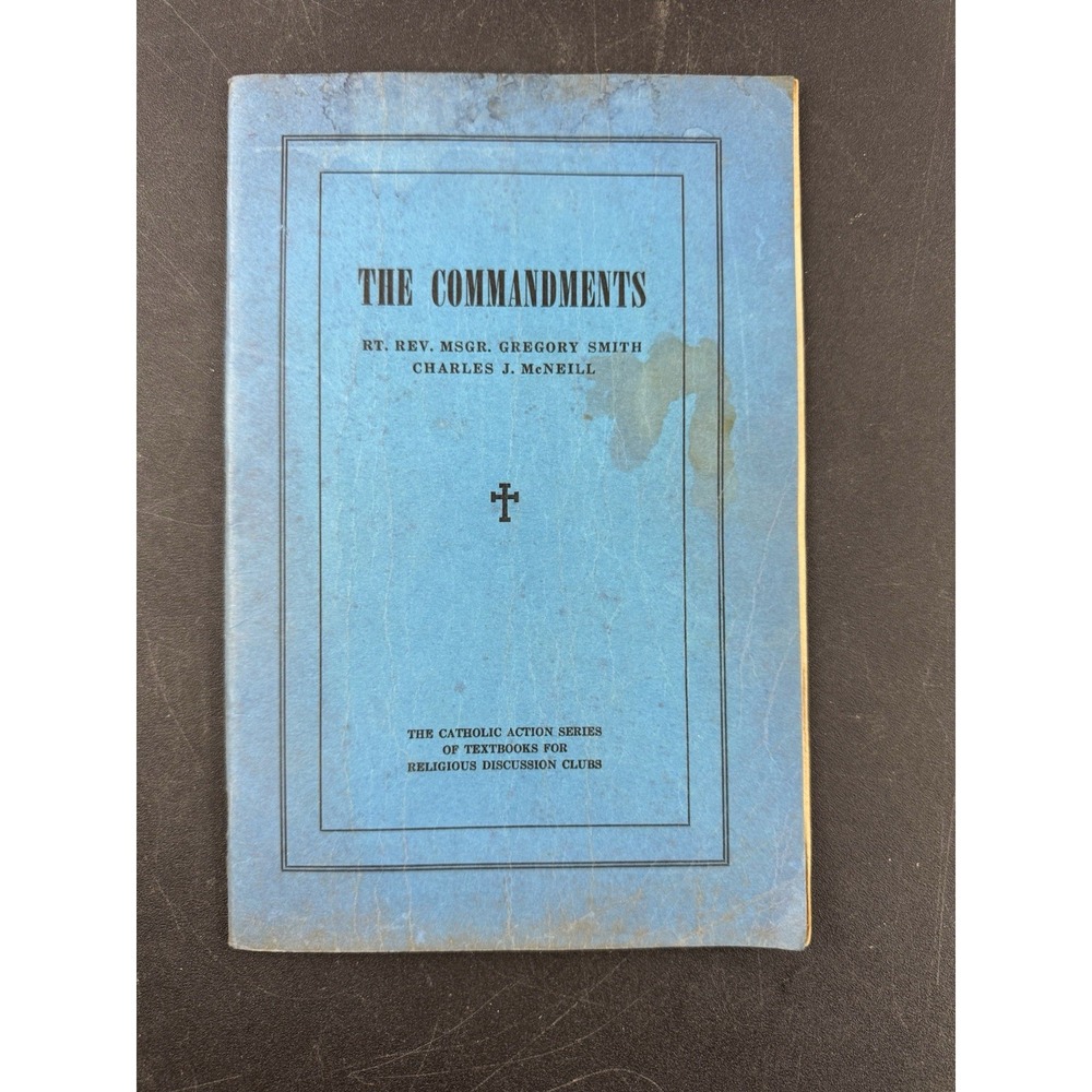 The Ten Commandments Catholic Action Series‎ Study Pamphlet